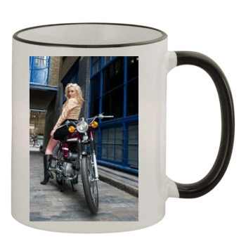 Helen Flanagan 11oz Colored Rim & Handle Mug