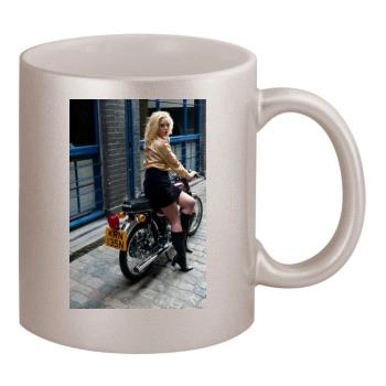 Helen Flanagan 11oz Metallic Silver Mug