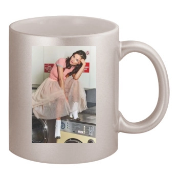 Helen Flanagan 11oz Metallic Silver Mug