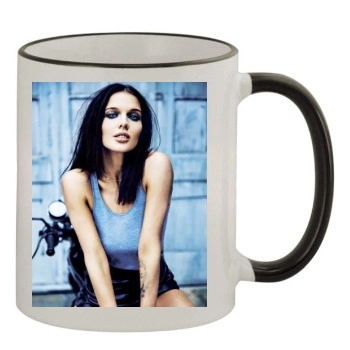 Helen Flanagan 11oz Colored Rim & Handle Mug