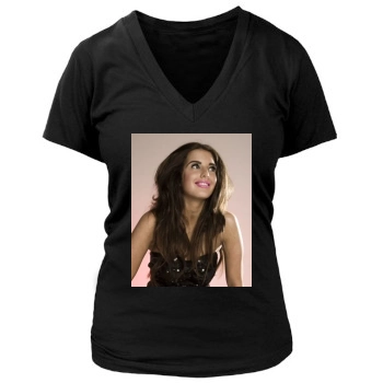 Helen Flanagan Women's Deep V-Neck TShirt