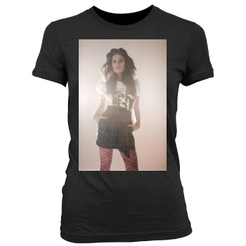 Helen Flanagan Women's Junior Cut Crewneck T-Shirt