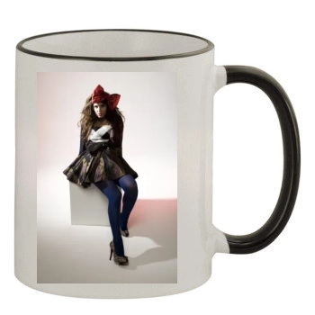 Helen Flanagan 11oz Colored Rim & Handle Mug