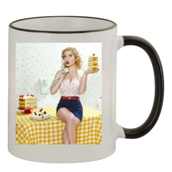 Helen Flanagan 11oz Colored Rim & Handle Mug