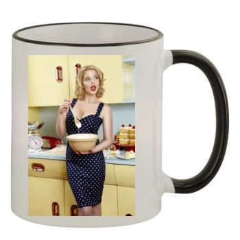 Helen Flanagan 11oz Colored Rim & Handle Mug