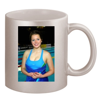 Helen Flanagan 11oz Metallic Silver Mug