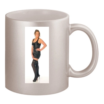 Helen Flanagan 11oz Metallic Silver Mug