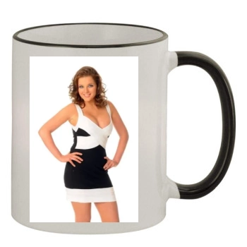 Helen Flanagan 11oz Colored Rim & Handle Mug