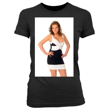 Helen Flanagan Women's Junior Cut Crewneck T-Shirt