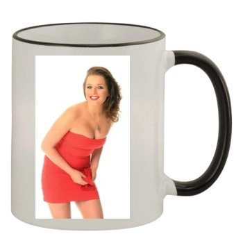 Helen Flanagan 11oz Colored Rim & Handle Mug