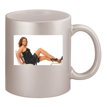 Helen Flanagan 11oz Metallic Silver Mug