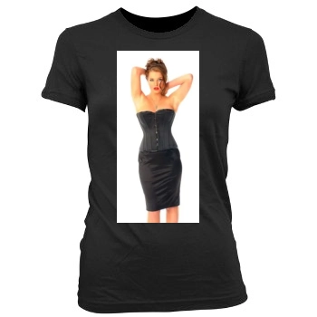 Helen Flanagan Women's Junior Cut Crewneck T-Shirt