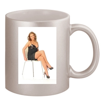 Helen Flanagan 11oz Metallic Silver Mug