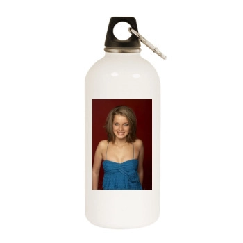 Helen Flanagan White Water Bottle With Carabiner