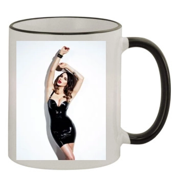 Helen Flanagan 11oz Colored Rim & Handle Mug