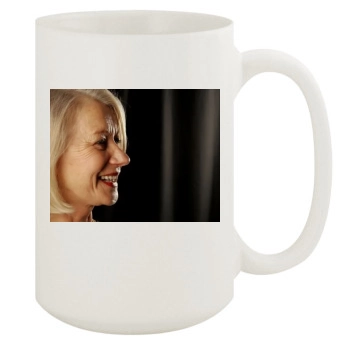 Helen Mirren 15oz White Mug