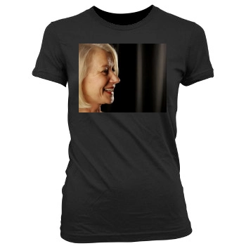 Helen Mirren Women's Junior Cut Crewneck T-Shirt