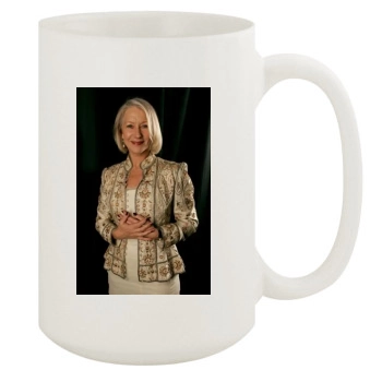 Helen Mirren 15oz White Mug