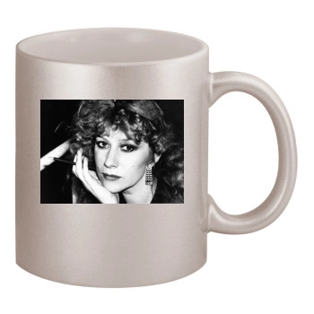 Helen Mirren 11oz Metallic Silver Mug