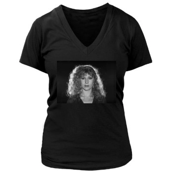 Helen Mirren Women's Deep V-Neck TShirt