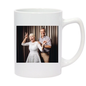 Helen Mirren 14oz White Statesman Mug