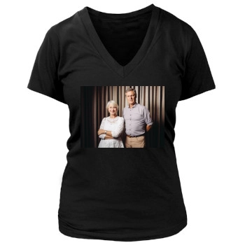 Helen Mirren Women's Deep V-Neck TShirt