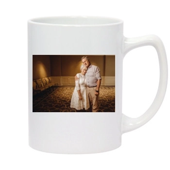 Helen Mirren 14oz White Statesman Mug