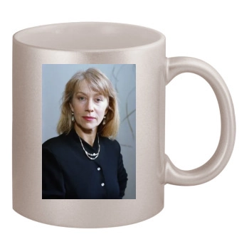 Helen Mirren 11oz Metallic Silver Mug