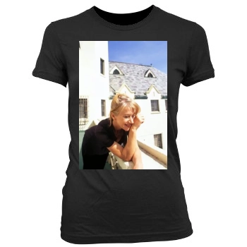 Helen Mirren Women's Junior Cut Crewneck T-Shirt