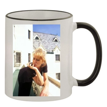 Helen Mirren 11oz Colored Rim & Handle Mug