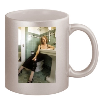 Helen Mirren 11oz Metallic Silver Mug