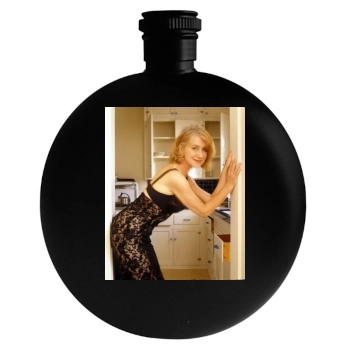 Helen Mirren Round Flask