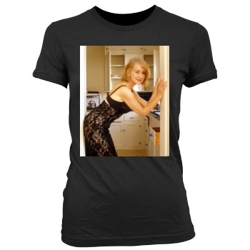 Helen Mirren Women's Junior Cut Crewneck T-Shirt