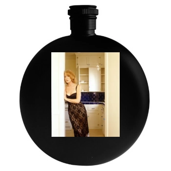 Helen Mirren Round Flask