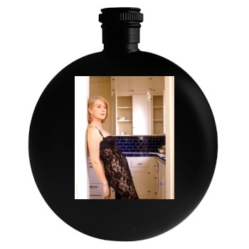 Helen Mirren Round Flask