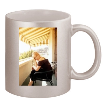 Helen Mirren 11oz Metallic Silver Mug