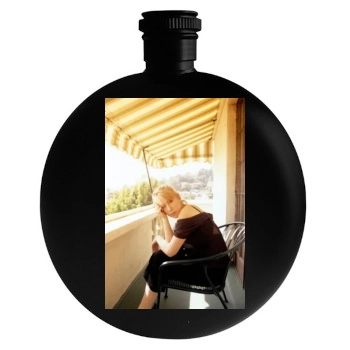 Helen Mirren Round Flask