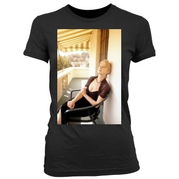 Helen Mirren Women's Junior Cut Crewneck T-Shirt