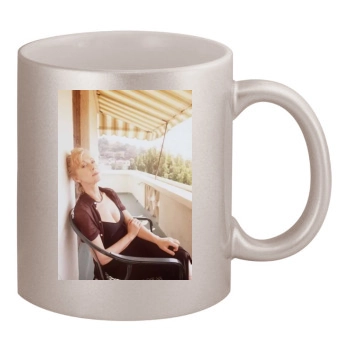 Helen Mirren 11oz Metallic Silver Mug