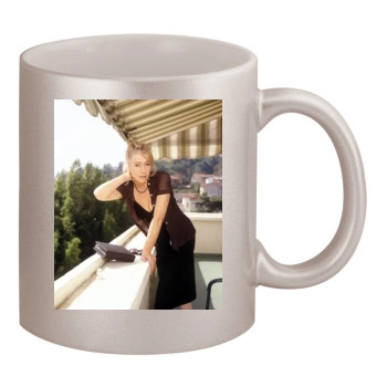 Helen Mirren 11oz Metallic Silver Mug