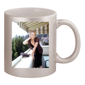 Helen Mirren 11oz Metallic Silver Mug