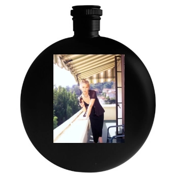 Helen Mirren Round Flask