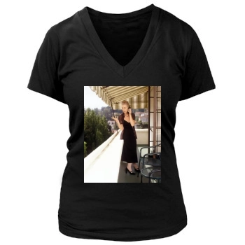 Helen Mirren Women's Deep V-Neck TShirt