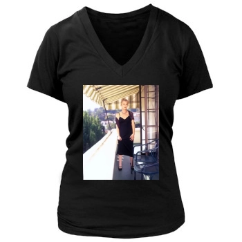 Helen Mirren Women's Deep V-Neck TShirt