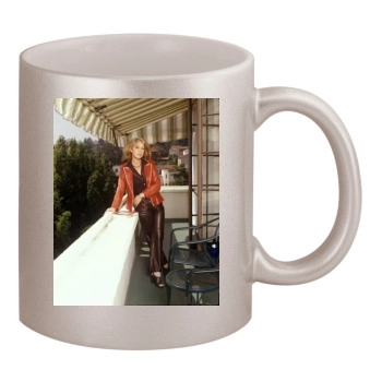 Helen Mirren 11oz Metallic Silver Mug