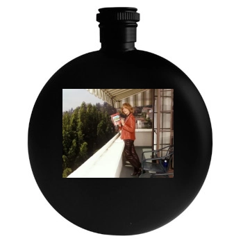 Helen Mirren Round Flask