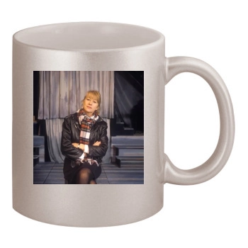 Helen Mirren 11oz Metallic Silver Mug