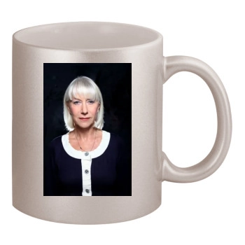 Helen Mirren 11oz Metallic Silver Mug