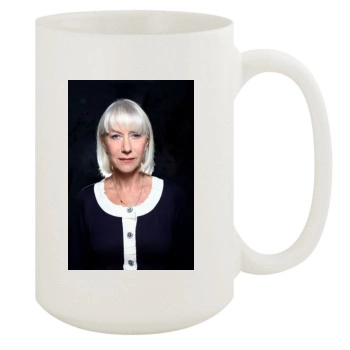 Helen Mirren 15oz White Mug