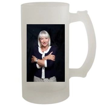 Helen Mirren 16oz Frosted Beer Stein